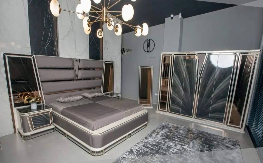 Dhoma e gjumit “Lux Gray”